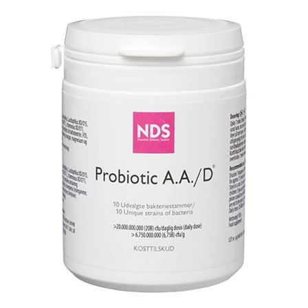 NDS Probiotic A.A./D 100 g, Helse & Madvarer, Ingredienser, Urter