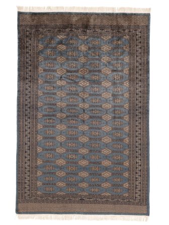 Pakistan Bokhara 3Ply Rug 182X278 Brown/Black Wool, Pakistan