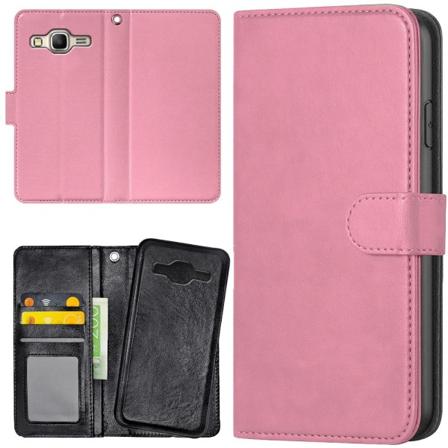Samsung Galaxy J3 (2016) - Lommebok Deksel Lyserosa Light pink