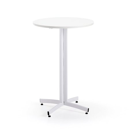 Bar table SANNA, Ø700x1050 mm, white