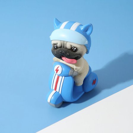 Desktop dukkedekorationer Små dyr Søde bilinteriører Drengegaven