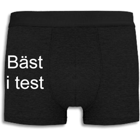 Boxershorts - Bäst I Test Black L