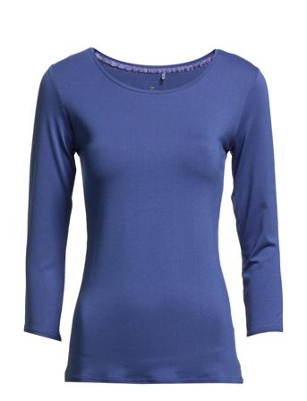Kiksen 2 Tshirt Langærmet T-shirt Blå Fransa