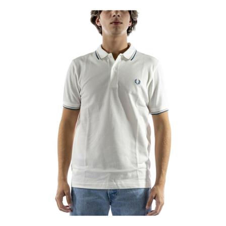 Fred Perry, Polo Shirts Wit, Heren, Maat:M