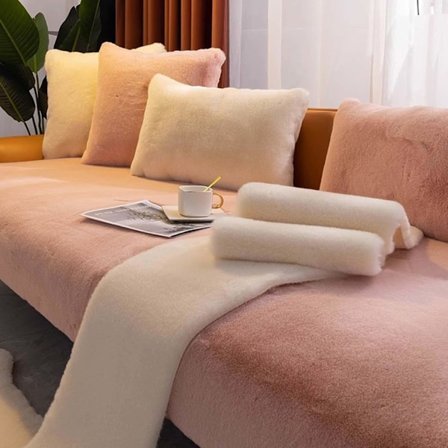 Hörnsofföverdrag Tvättbart Avtagbart U/L-format Sofföverdrag 3/4/2/1-sits med Armstöd Sofffilt Halkfritt Möbelskydd Tvättbart Soffskydd