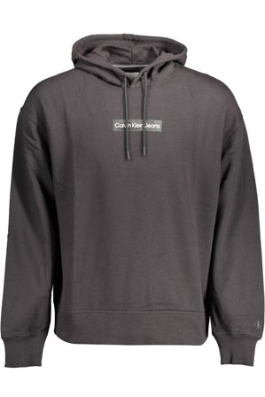 Calvin Klein Felpa Senza Zip Uomo Nero