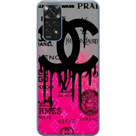 Xiaomi Redmi Note 11 Genomskinligt Skal Cc Pink