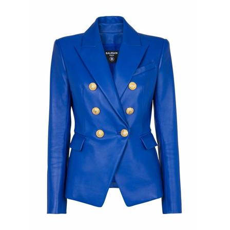 Balmain Blazers Blå, Dame, Størrelse: XS
