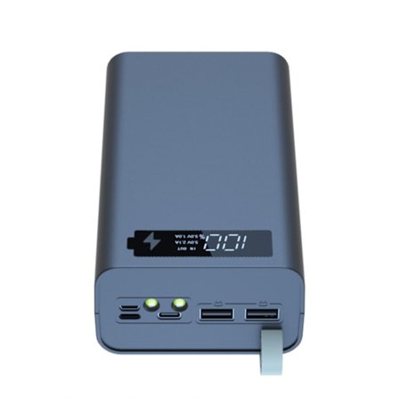 18650 Power Bank til etui Dual USB Mobiltelefon Opladning Trådløs oplader Batteriboks Mobiltelefon udskiftningsdele
