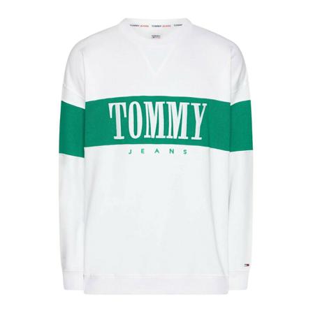 Tommy Jeans, Sweatshirts Biały, Mężczyzna, Rozmiar: XL