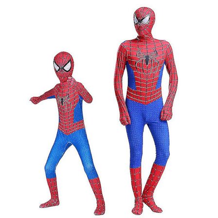 Spiderman Cosplay Superhjältedräkt Barn Vuxen Bodysuit-g W Far From Home 160 Adults (150-160cm) The Amazing Spiderman 190 Adults (180-190cm)