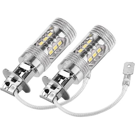 Bil Tåkelyspærer, 2 stk H1 H3 12v-24v 80w