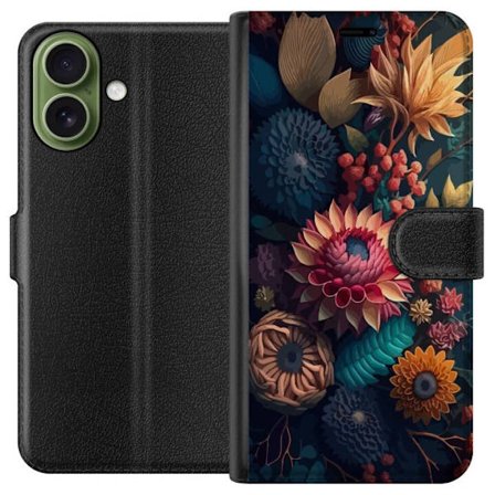 Kompatibelt Plånboksfodral till Apple Apple iPhone 17 Blommor