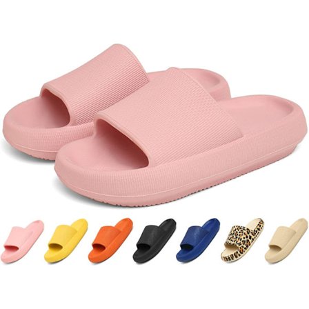 Pink Slippers Sandaler Herre Dame Badesandaler Skridsikre Hjemmesko Pool Strandsandaler