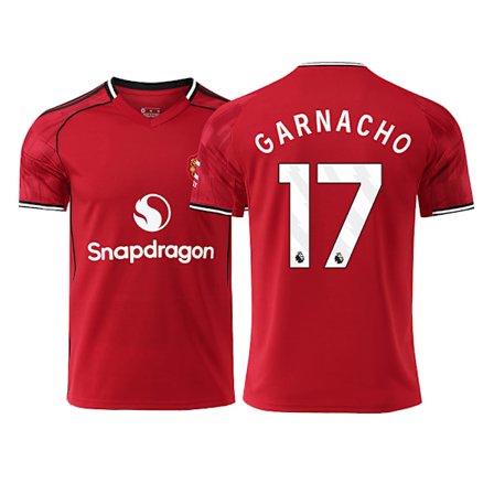 25-26 Manchester United F.C. Hemma NO.17 GARNACHO Uniform Fotboll T-shirt S-2XL