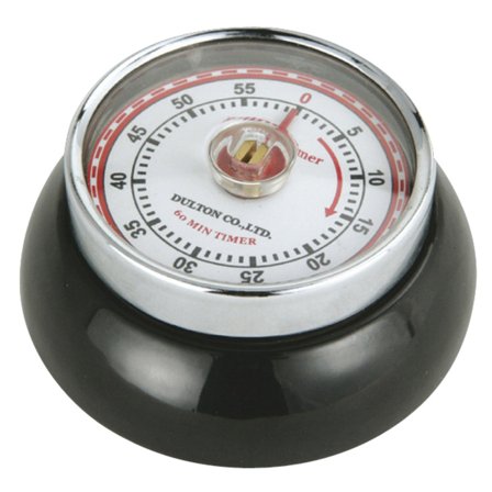 Zassenhaus Speed Timer -munakello musta