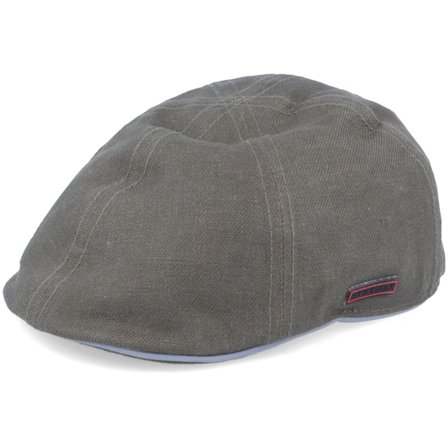 Stetson - Texas Outdoor Olive Flat Cap Flatcap Green Cap - @ Hatstore