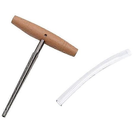 Fiol Pinnhålsbrotsch 1:30 Konisk Trähandtag för 3/4 4/4 Fioler Luthier Verktyg