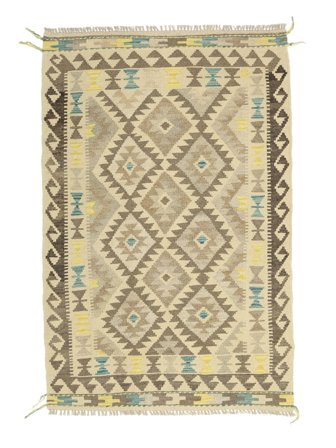 Piccolo Kilim Afghan Old Style Tappeto 104X155 Lana