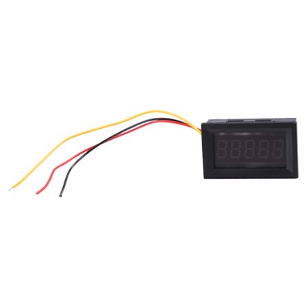 Mini Car LED Display Digital Voltmeter 0,36" 5-siffrig Volt Panel Meter Tester