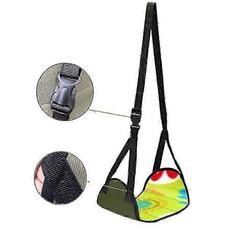 Fotstöd Portabelt Resefotstöd Flyg Carry-On Fotstöd Justerbar Höjd Fotstöd Resetillbehör Fotstöd Hängmatta