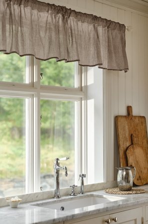 Jotex - Gardinkappe Brun melange - LAYER - Kjøp Gardinkapper hos Jotex