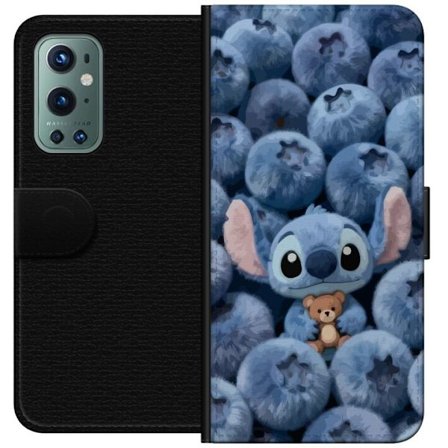 Kompatibelt Lommeboketui til OnePlus 9 Pro Lady Gaga minimalistisk plakat med gitar og monokrom design