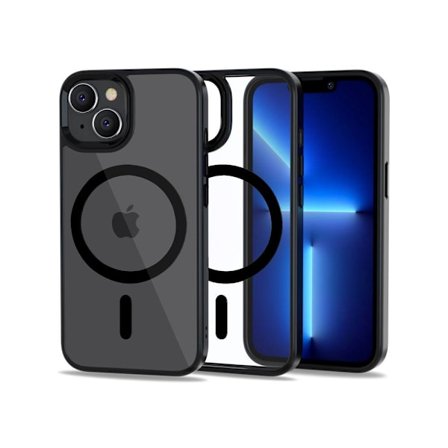 Tech-Protect iPhone 14 Etui MagSafe MagMat Svart/Transparent