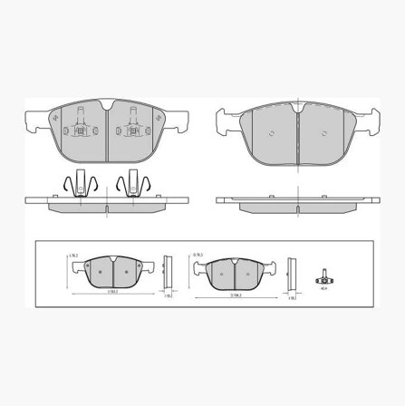 Biltema - Bremseklosser