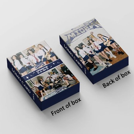 55st/ Set Kpop ITZY BORN TO BE fotokort CHESHIRE Blah Blah Blah lomo kort itzy album RINGO fotokort