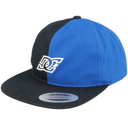 DC - Negro snapback Gorra - Shanahan S Black/Nautical Blue Snapback @ Hatstore