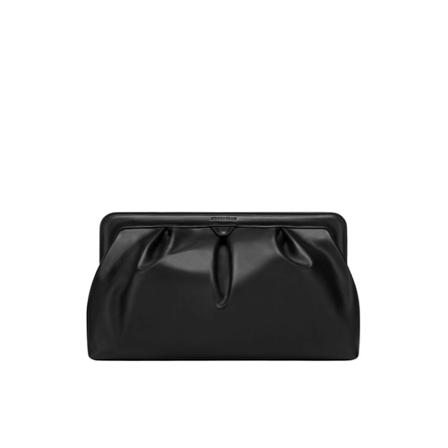 Coccinelle, Diletta Clutche Zwart, Dames, Maat:ONE Size