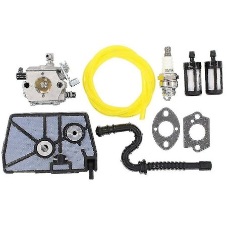 Förgasare Luftfilter Bränsleledning Filer Carb Kit För 028 028av 028 Av Motorsåg För Walbro -16b Tillot