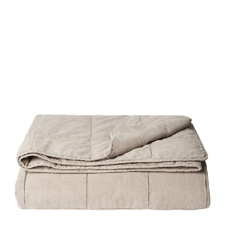 Åhléns Home Quiltat överkast CELIA 240x240 cm Beige ONESIZE
