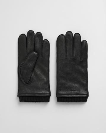 GANT Uomo - Guanti in pelle foderati in cashmere - Taglia M - - Uomo - Gloves