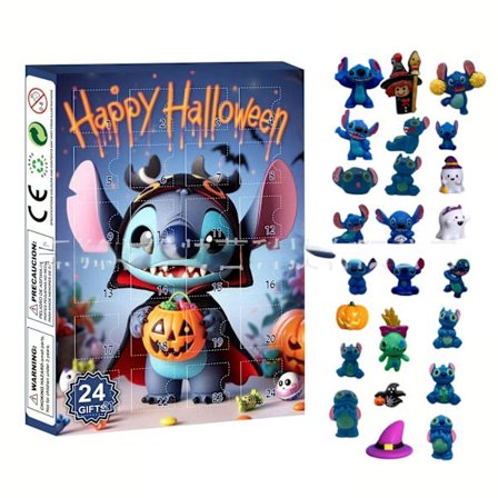 Ny Halloween Domedagskalender Blind Box Ornament Nya Halloween Blind Box Leksaker Kreativa