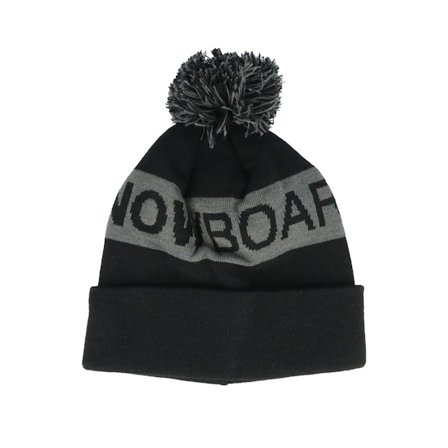 Kinder DC - Schwarz pom Mütze - Kinder Chester Beanie Black Pom @ Hatstore