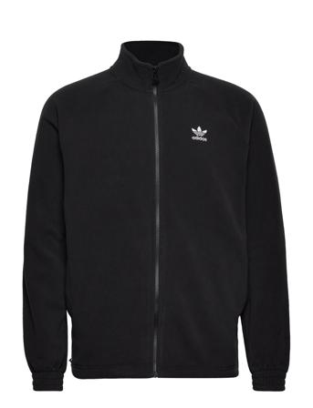 Trefoil Fz Tedd Sweatshirts & Hoodies Fleeces & Midlayers Sort Adidas Originals