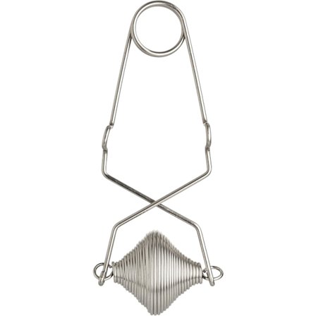 Fjærbelastet melsikt Manuell melsikt Kryddersil i rustfritt stål-XS