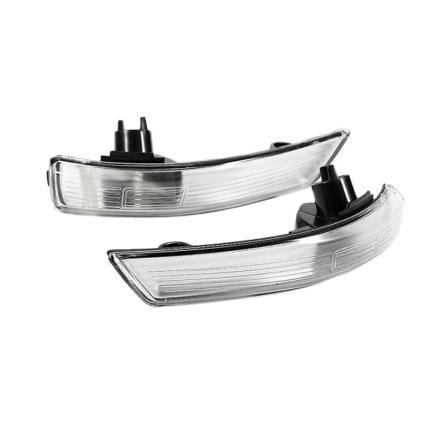 2 stk Side Speil Venstre & Høyre Blinklys for Ford Focus 2008 2009 2010 2011 2012