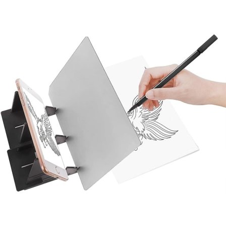 DIY Tegn Projektion Projektion Sporing Skitseblok Comic Art Stencil Tool