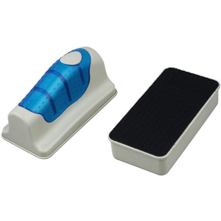 Akvariemagnetisk børste fiskebolle glass algeskrape renere flytende kurve (L)