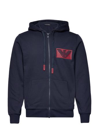 Hooded Sweater L/Sleeves Hoodie Navy Emporio Armani