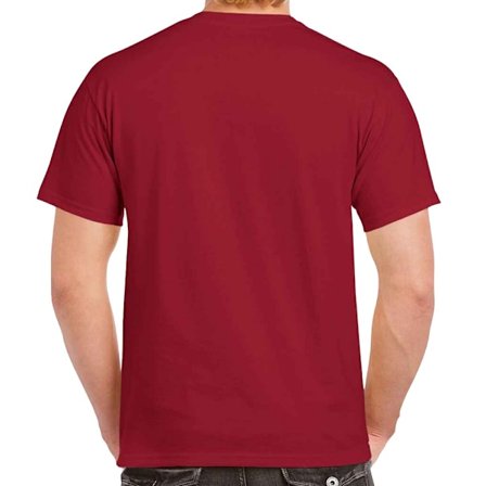 Gildan Herr Heavy Cotton T-Shirt 4XL Safirblå