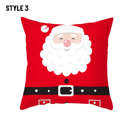 Julepudebetræk Julefleecepudebetræk