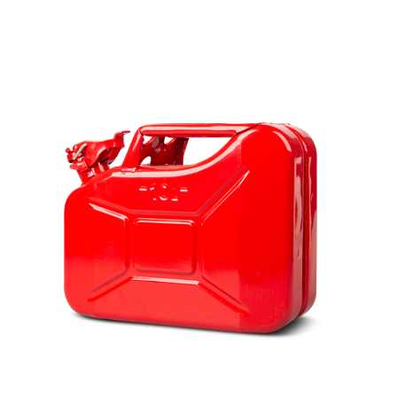 Jeepdunk Stål 10L Rød