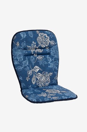 Fritab - Hynde til høj stabelstol - Blå - Hynder til positionsstole - Fra Homeroom