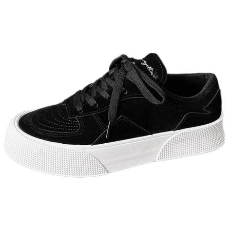 Herr Rund Toe Mode Sneaker Low Top Platt Komfort Casual Shoes