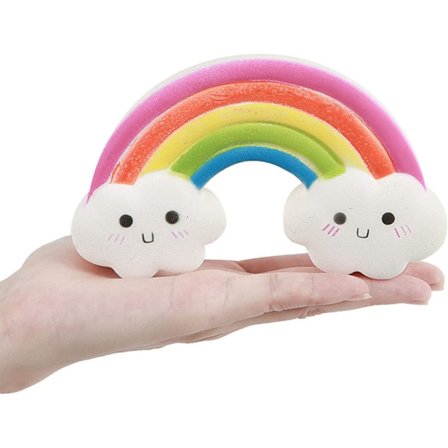 Rainbow Bridge Slow Rising Kawaii Mjuka Leksaker