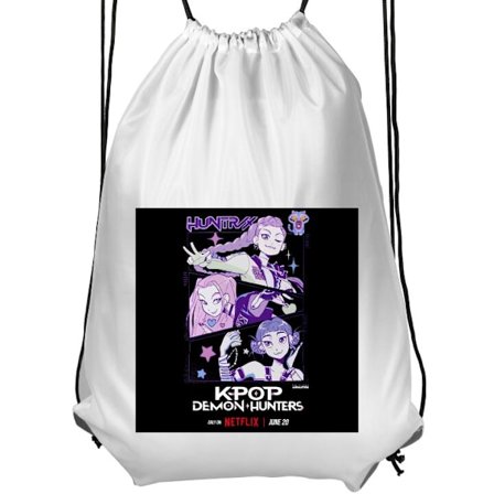 Gympose for Barn | Komfortabel og Praktisk Kpop Demon Hunters Huntrix Plakat Mira Zoey Rumi Lilla Stjerne Glød